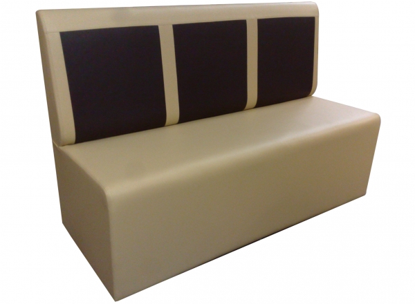 Square assise jusqu'au sol pieds 1,5 cm (sur glisseurs PVC 15 mm)