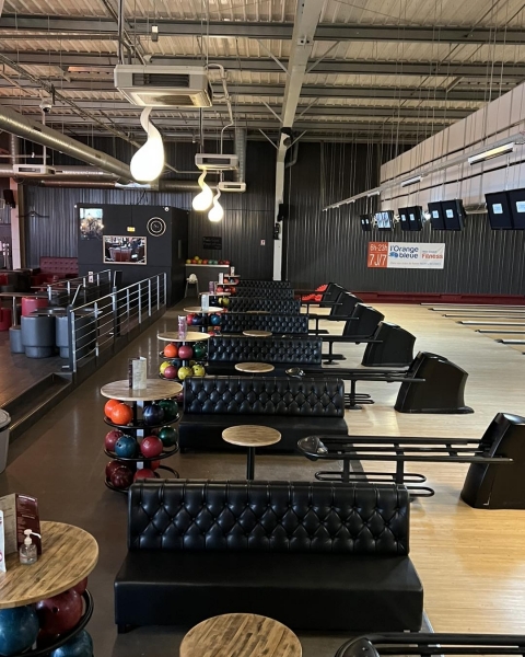 banquettes Bowling Stadium Niort