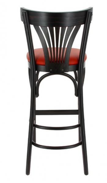 Tabouret-New-Orleans-Ha-tre-noir-Assise-Garnie-Rouge-BACK