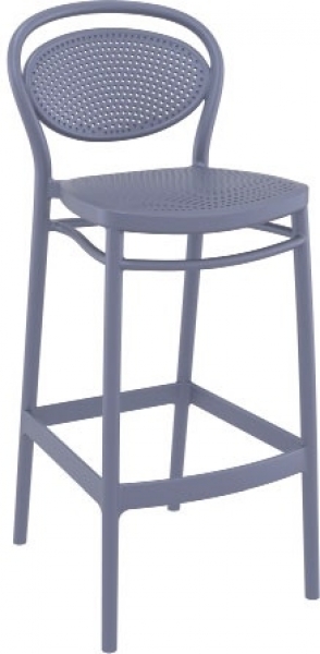 tabouret VENISE Gris foncé