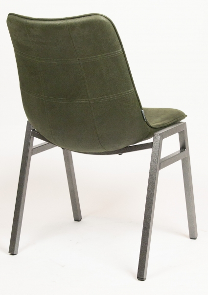  Chaise Detroit - Army Métal