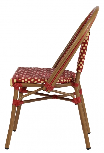 Chaise Montmartre - en stock - Rouge