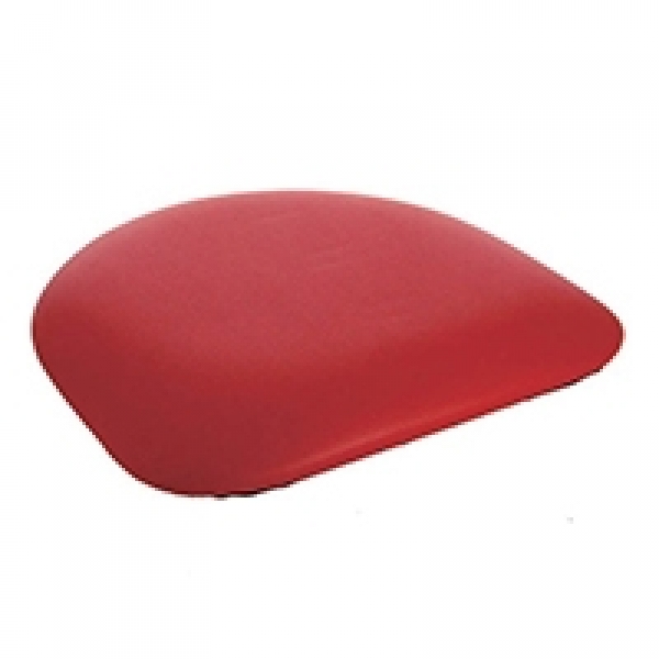 Assise garnie rouge