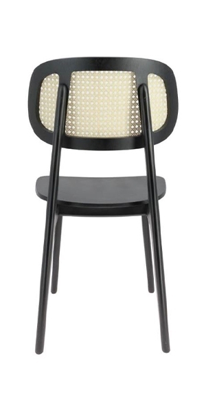 Chaise Alizay hêtre noir BACK