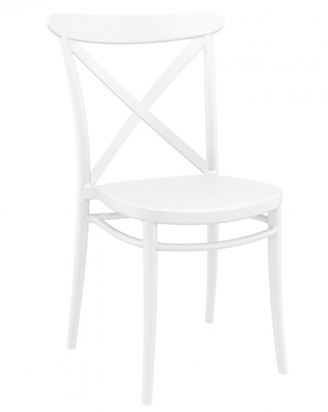 Chaise Cross premium Blanc