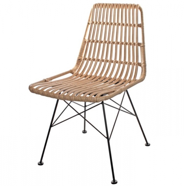 Chaise Luigi Naturel Front