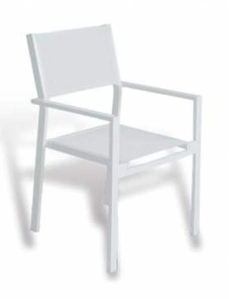 Fauteuil Taha Blanc