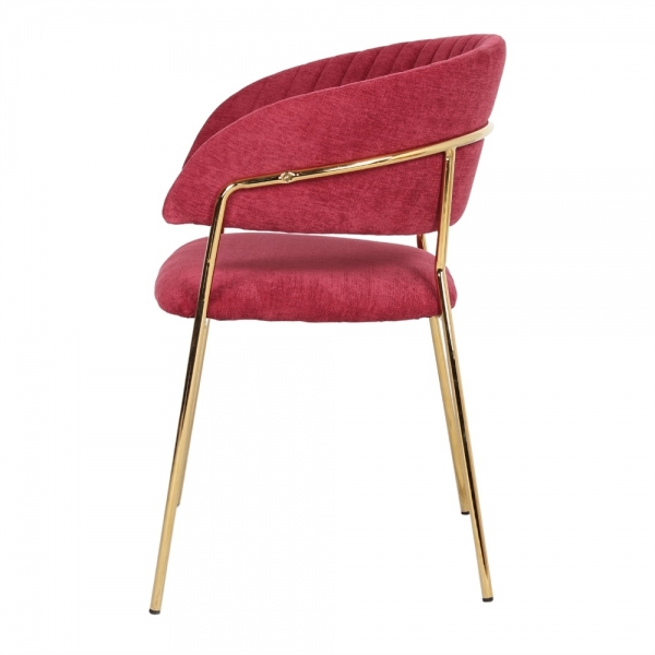 Fauteuil Antonella - en stock - Grenat