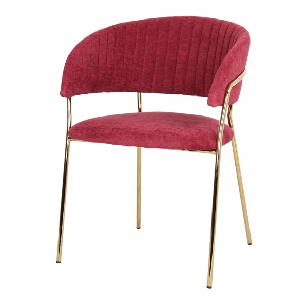 Fauteuil Antonella - en stock - Grenat