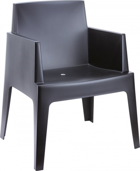 Fauteuil Box Noir