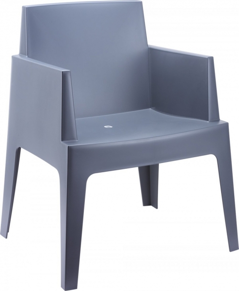 Fauteuil Box gris