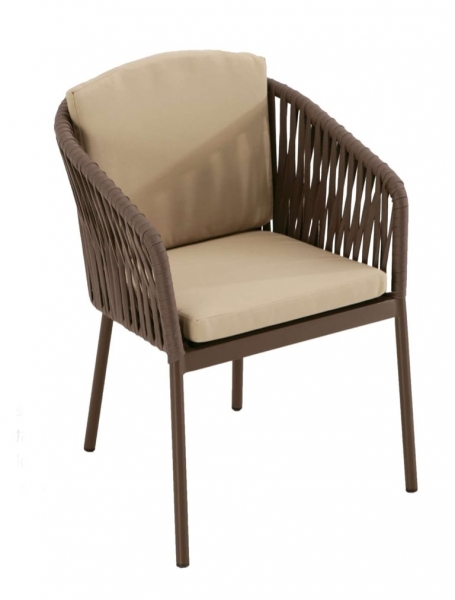 Fauteuil Guam Marron