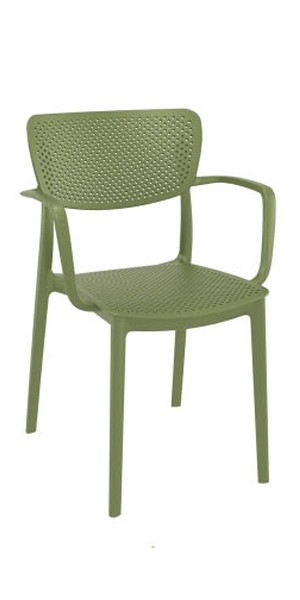 Fauteuil Loft vert olive