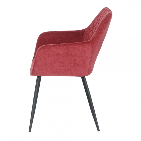 Fauteuil Pool Grenat