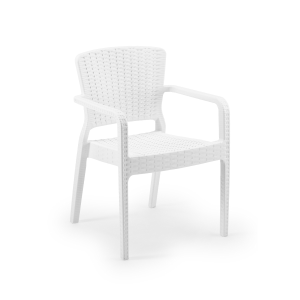 Fauteuil Santorini Blanc