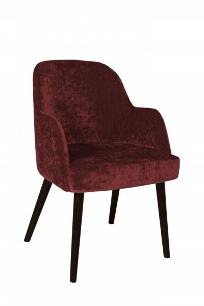 Fauteuil Sofia Aubergine