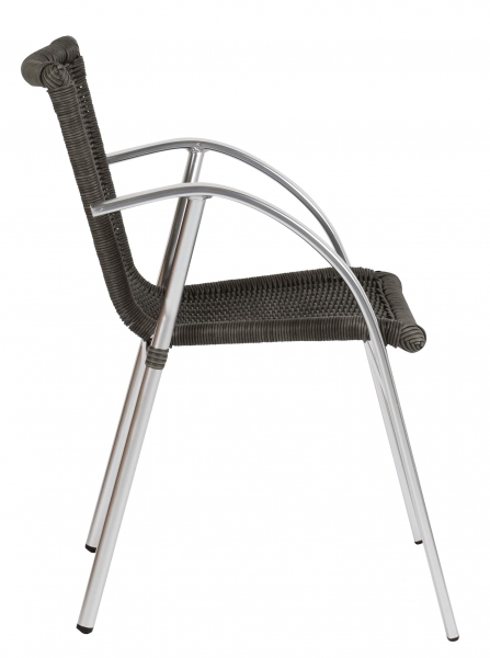 Chaise St Tropez - en stock - Gris