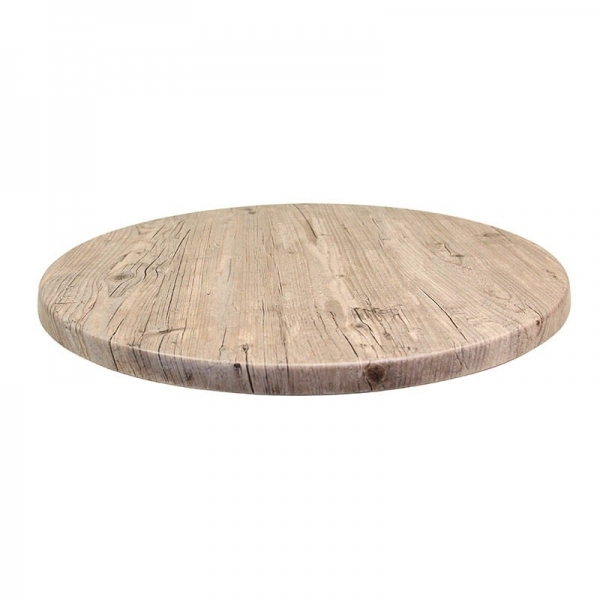 Plateau Topalit ép. 34 mm rond - Washington pine