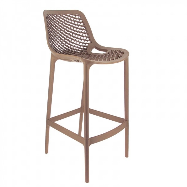 Tabouret Air Taupe Front 