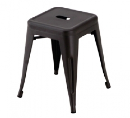 Tabouret Antik T Assise basse Gris