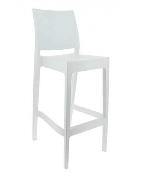 Tabouret Inca Blanc