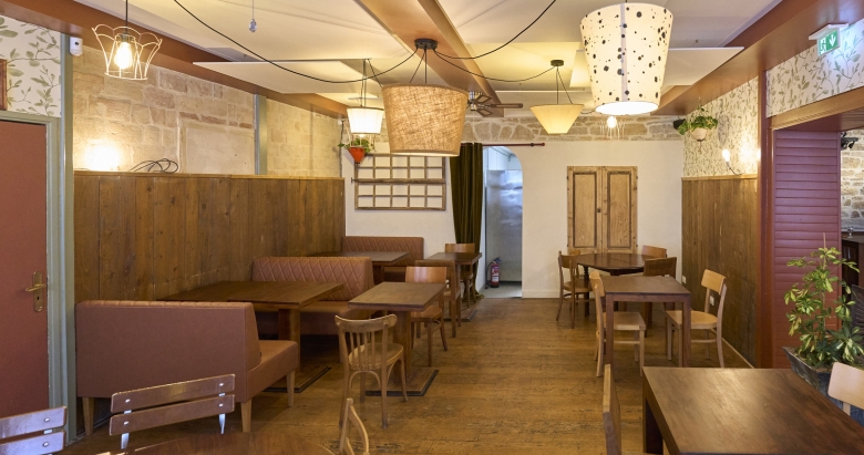 Banquettes de bar restaurant La Fourmilière Lyon (69)