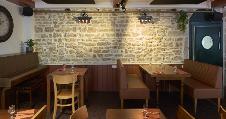 Banquettes de bar restaurant La Fourmilière Lyon (69)