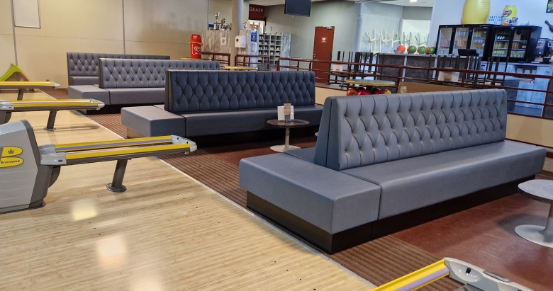 Banquettes de bowling Centre Aquatique Abysséa Civaux (86)