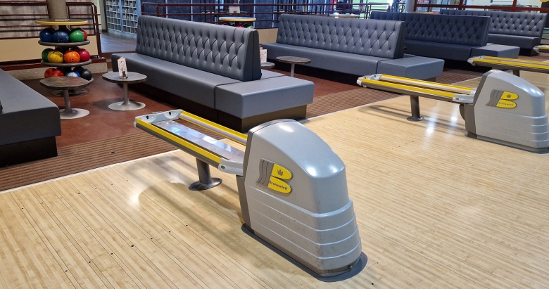 Banquettes de bowling Centre Aquatique Abysséa Civaux (86)
