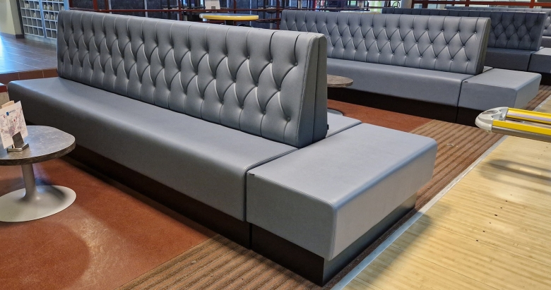Banquettes de bowling Centre Aquatique Abysséa Civaux (86)