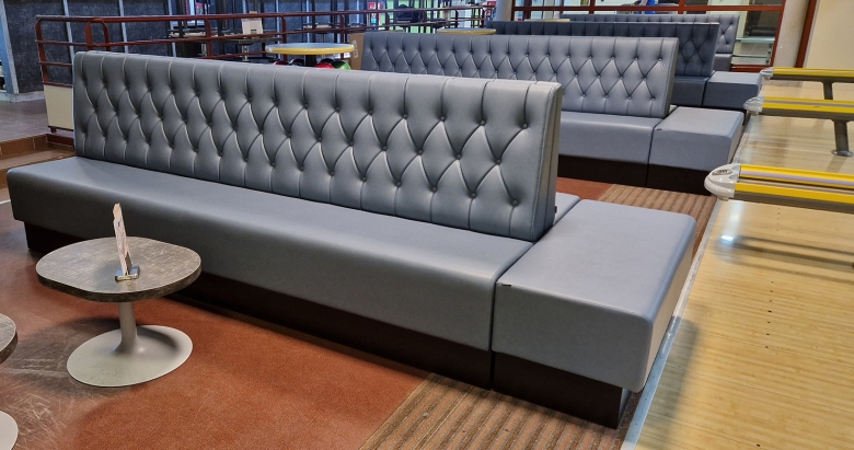 Banquettes de bowling Centre Aquatique Abysséa Civaux (86)
