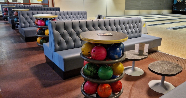 Banquettes de bowling Centre Aquatique Abysséa Civaux (86)