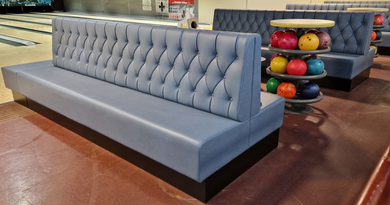 Banquettes de bowling Centre Aquatique Abysséa Civaux (86)